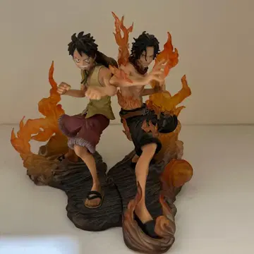 원피스 DX 피규어 BROTHERHOOD 루피 에이스 (상자 없음)