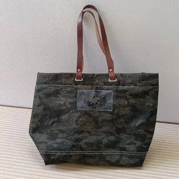 헌팅월드 카모 패턴 토트백