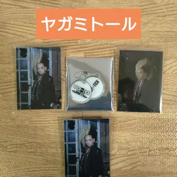 BUCK-TICK 야가미 토루 랜덤 키링 트레이딩 카드 3종