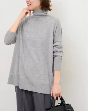 새상품 저널 스탠다드 리룸 BiellaYarn 와이드 터틀넥