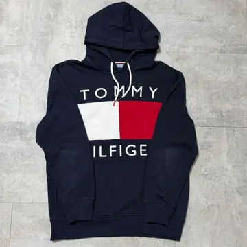[ 새상품급 ] TOMMY HILFIGER 속기모 맨투맨 풀오버 후드티