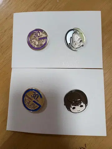 엔터테인먼트 복권 GLAY 30주년 핀즈 세트 HISASHI JIRO