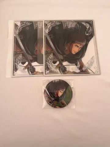 진격의 거인 Attack on Memory 색지 금박 스티커 장