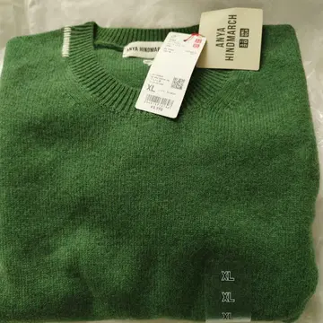 ANNA HINDMARCH 그린 XL 니트 스웨터