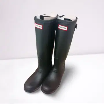 미사용 새상품 HUNTER 헌터 레인부츠 UK4 US6 EU37