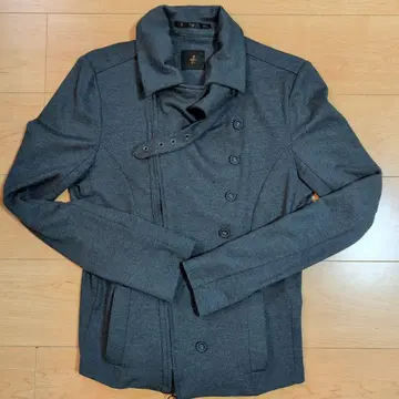 ATO 그레이 더블 라이더 자켓 46