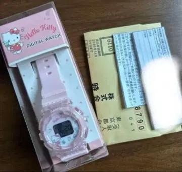 헬로키티 디지털 워치 핑크