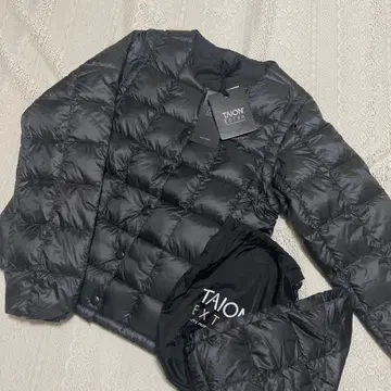 TAION EXTRA 크루넥 이너다운 세트 3way 사이즈 M