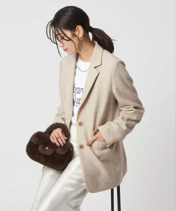 울 테일러드 자켓 green label relaxing