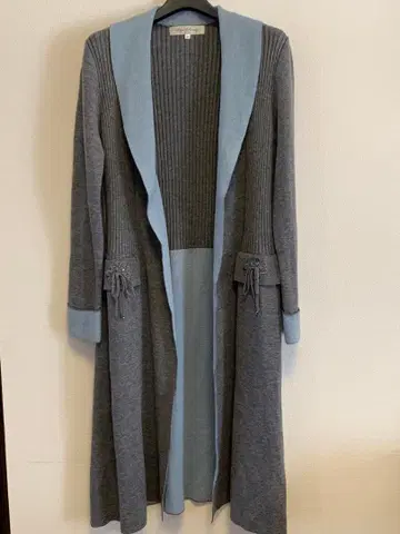 Super Beauty 리브 편직 가디건 40