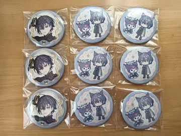 [Dytica x 산리오 캐릭터즈] 랜덤 반짝이 캔뱃지 코야나기 로우