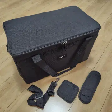 대용량 대형 숄더 벨트 부착 수납 가방