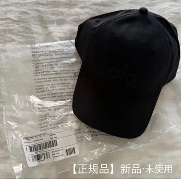 [ 미사용 새상품 ] alo YOGA Off-Duty 캡 블랙