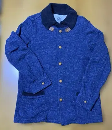 TK MIXPICE 네이비 버튼 달린 아우터