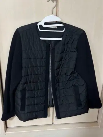 얇은 소재 다운 자켓 폴리에스테르 사이즈 F