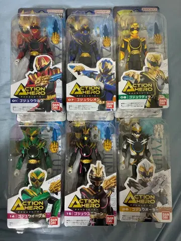 넘버원 전대 고주황 액션 히어로 6체 세트 미개봉 새상품