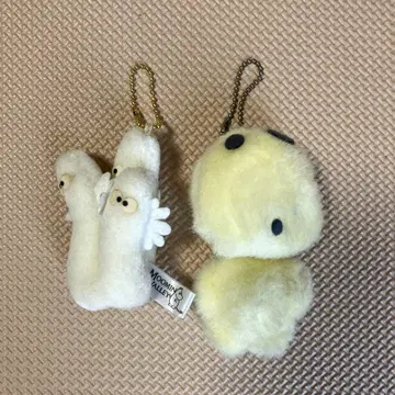 봉제 인형 키링 2개 [모노노케 히메] 코다마 [무민] 니로니로