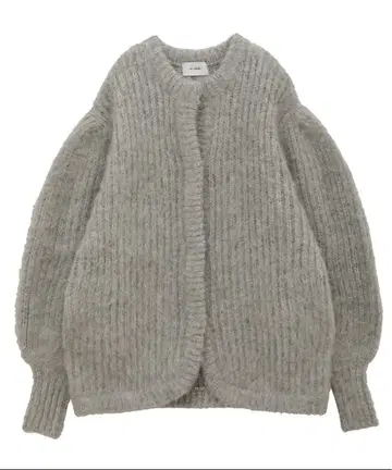 클라네 COLOR MOHAIR SHAGGY CARDIGAN