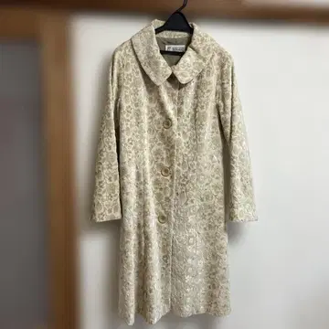 KEIKO SUZUKI 꽃무늬 롱 코트