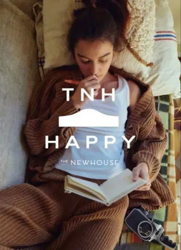 택 포함 미사용 새상품 THE NEW HOUSE 해피 리브 가디건