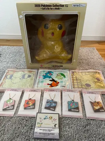 제일복권 포켓몬스터 라스트 원상 피카츄 소프트 비닐 피규어 G.H.I상