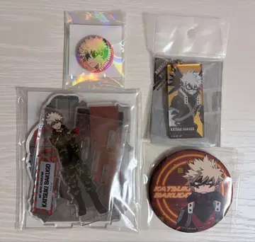 히로아카 바쿠고 카츠키 굿즈 캔뱃지