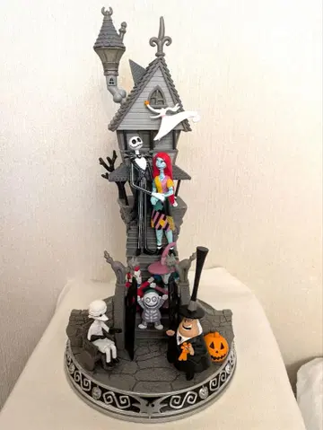 디즈니 스토어 나이트메어 잭 샐리 피규어