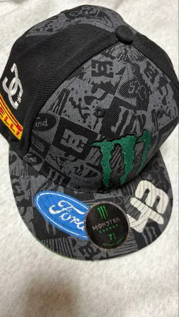 DC 몬스터 캡 블랙/그레이