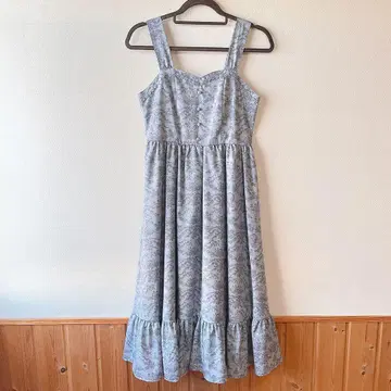 시마무라 아오키 미사코 시마미사 니나스 콜라보 점프 스커트 원피스