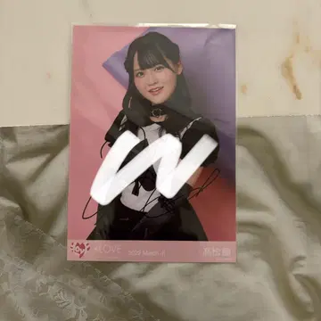 타카마츠 히토미 친필 츄 poison girl mv 의상