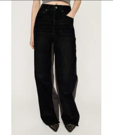 SLY 저스트 웨스트 도킹 맨투맨 스트레이트 팬츠