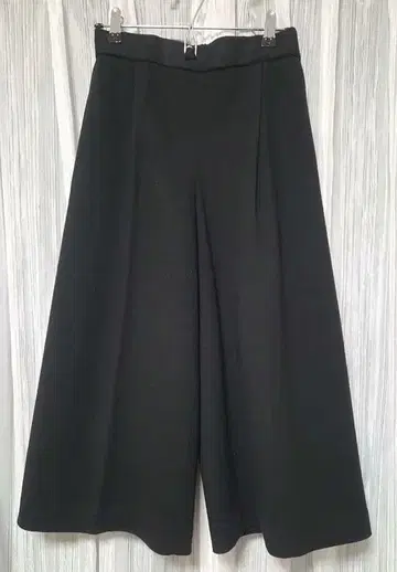 Ici.et la 블랙 롱 큐롯 팬츠