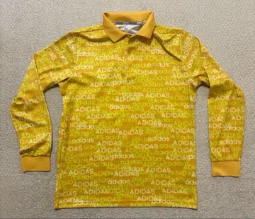 아디다스 골프 피케 셔츠 로고 그래픽 긴팔 남성용 BG944