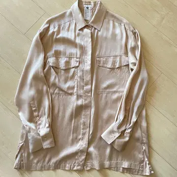 Sov. 실크 긴팔 셔츠