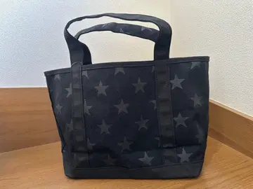 [ TEMBEA ] 블랙 별 패턴 토트백