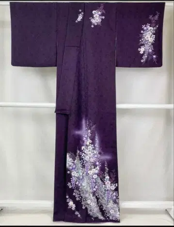 스이잔 공방 근년 패턴 츠지가하나 순수 실크 호몬기 츠케사게