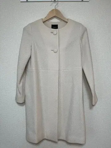 Demi-Luxe BEAMS 베이지 롱 코트 36