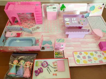 리카짱 하우스 차임으로 띵동 넓고 넉넉한 인형의 집