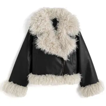 3GRL 양털 퍼 라이더 자켓[fo2205]