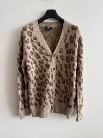 A.P.C. 레오파드 가디건 L 사이즈