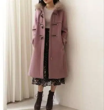 JILL by JILL STUART 더플 코트 모카 M 사이즈 질