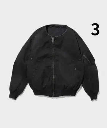 25AW 빈티지 실크 플라이트 커스텀 재킷