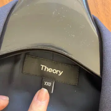 Theory 테일러드 자켓 XX0 다크 블루