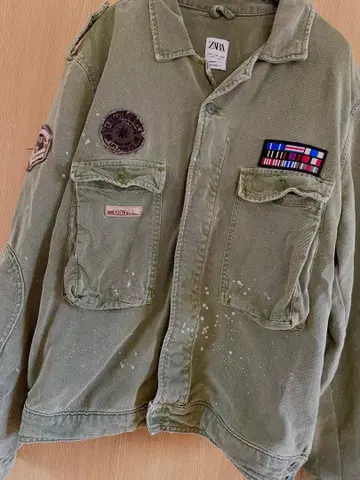 ZARA 자라 밀리터리 자켓 M [ 당일 발송 ] 주말 한정 할인