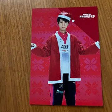 KONAMI 마작 격투 구락부 사사키 히사토 산타 코스튬 엽서