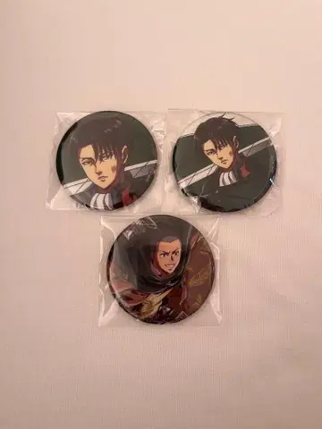 진격의 거인 싸움 이후 타워 레코드 캔뱃지 리바이