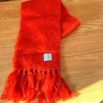 새상품급 TOMORROWLAND 모헤어 울 프린지 스톨