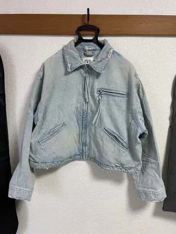 자라 데님 자켓