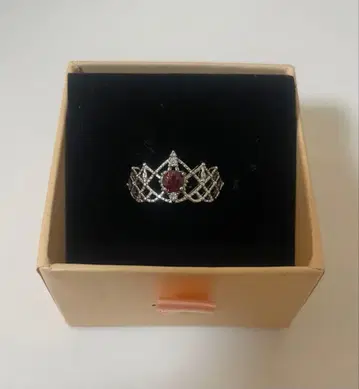 티아라 디자인 실버 반지 새상품