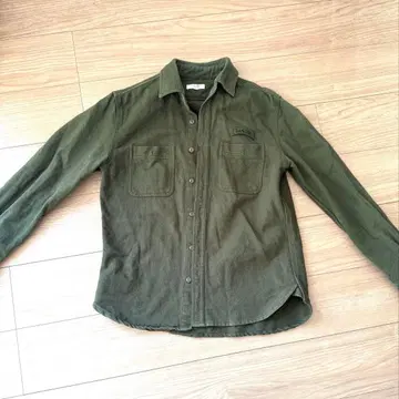 RANGER 올리브 그린 버튼업 셔츠